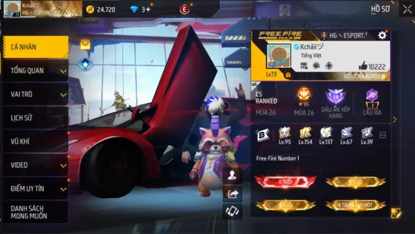 🔥FREE🔥 Tặng Acc Free Fire Vip 1 - Ảnh 5